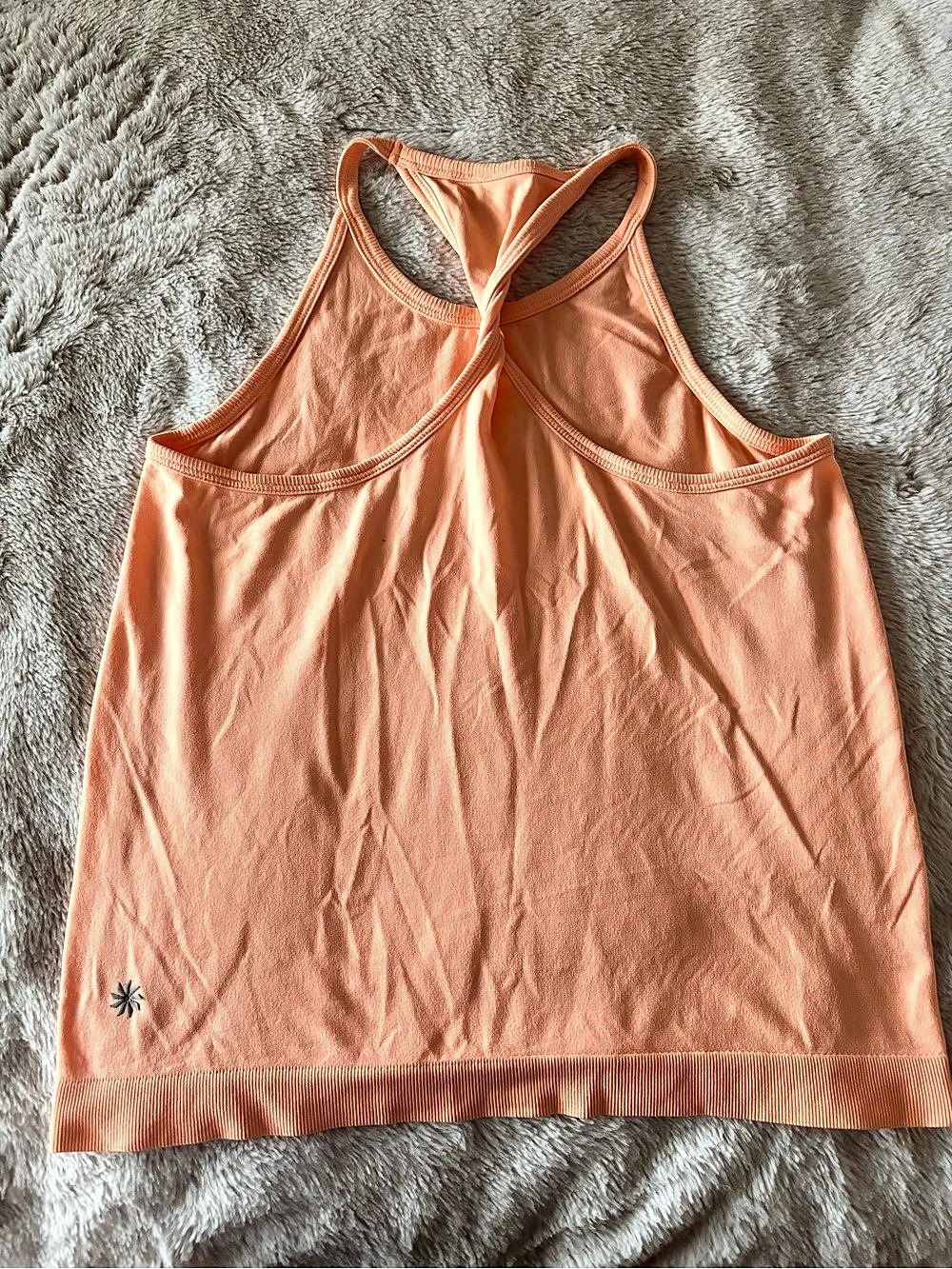 Athleta Girls Racerback Tank Top in Orange Size Girls Large Like New